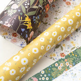 Flowering Trees Reversible  Wrapping Paper by Oana Befort