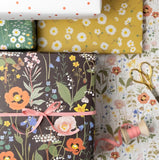 Flowering Trees Reversible  Wrapping Paper by Oana Befort