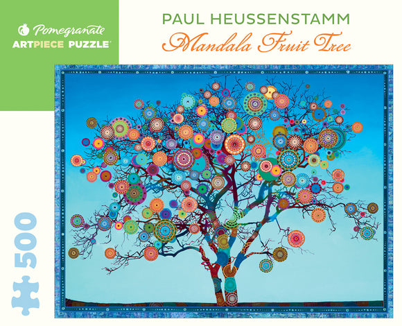 Paul Heussenstamm: Mandala Fruit Tree 500-Piece Jigsaw Puzzle