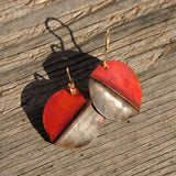 Pinchform Earrings by David M Bowman Studio