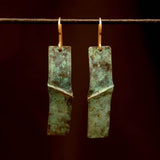 Pinchform Earrings by David M Bowman Studio