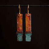 Pinchform Earrings by David M Bowman Studio