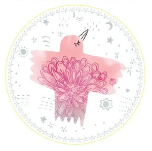 Pink Bird Sticker from Artists to Watch