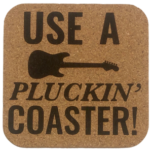 Pluckin' Coaster by High Strung Studios