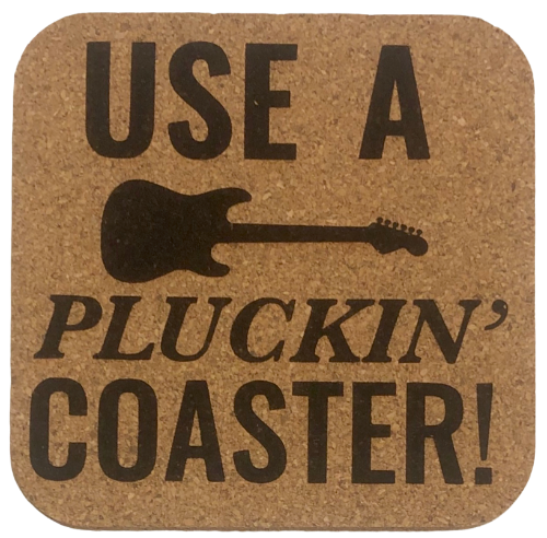 Pluckin' Coaster by High Strung Studio