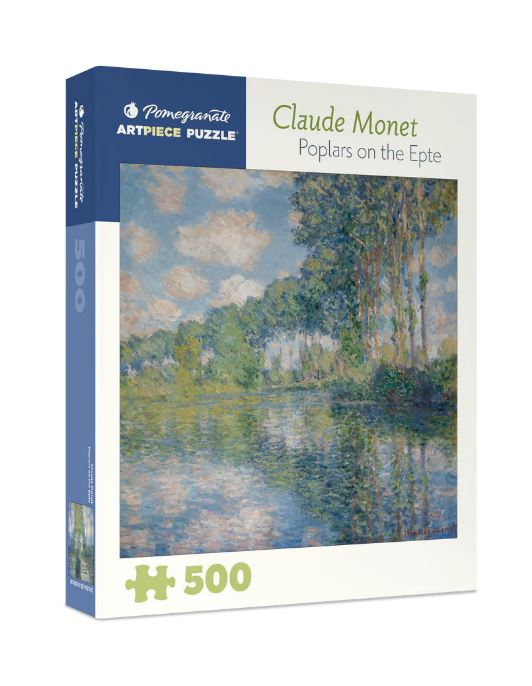 Claude Monet: Poplars on the Epte 500-Piece Jigsaw Puzzle