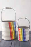 Rainbow Large Bucket by ZPots