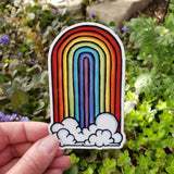 Rainbow Sticker by Sarah Angst