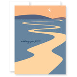 Sympathy Winding River Greeting Card from Great Arrow Cards