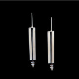 Linear Earrings by Kenneth Pillsworth