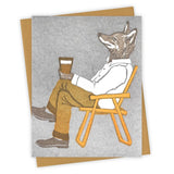 Happy Hour Coyote Card by Burdock & Bramble