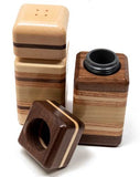 Salt and Pepper Shaker Set by Dickinson Woodworking