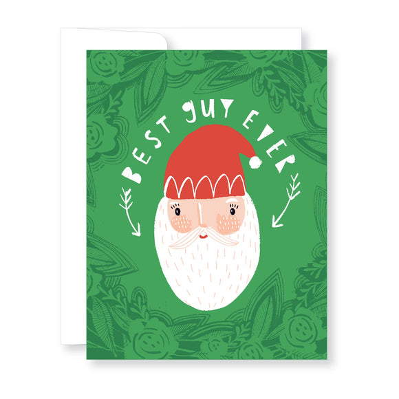 Christmas Santa Greeting Card from Great Arrow Cards
