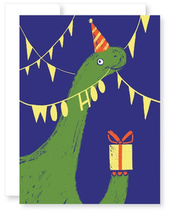 Birthday Sauropod Greeting Card from Great Arrow Cards