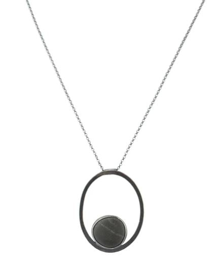 Set Circle Necklace by Jennifer Nunnelee