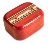 Assorted Inlay 2" Medium Narrow Secret Box by Heartwood Creations