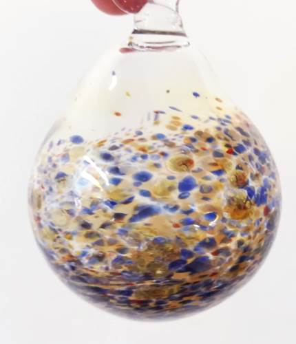 Small Frit Ornament by Jim Loewer