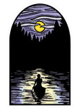 Canoe Sticker by Sarah Angst