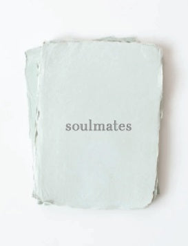 Soulmates Greeting Card by Paper Baristas