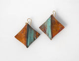 Pinchform Earrings by David M Bowman Studio