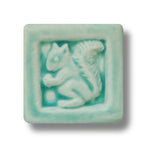 Squirrel 2" x 2" Tile by Whistling Frog