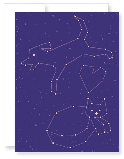 Pet Sympathy Constellations Greeting Card from Great Arrow Cards