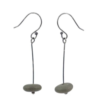 Stick Rock Earrings by Jennifer Nunnelee