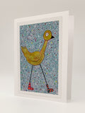 Socks Blank Greeting Card by Stormy Mochal