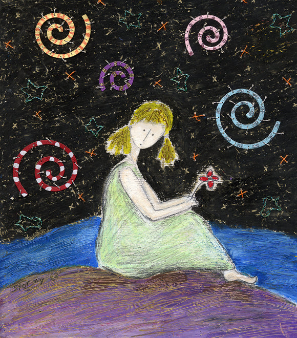 Wishing Upon a Starry Night Reproduction by Stormy Mochal