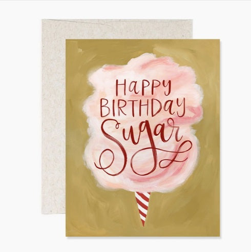 Cotton Candy Birthday Card by 1canoe2
