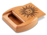 Sunshine 2” Flat Wide Secret Box by Heartwood Creations