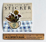 Teapot Sticker by Amy Rice