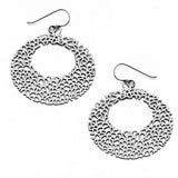Small Oval Texture Earrings by Daphne Olive