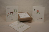 Thank You Boxed Set of 6 Greeting Cards by Beth Mueller