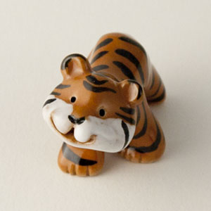 Tiger Ceramic "Little Guy" by Cindy Pacileo