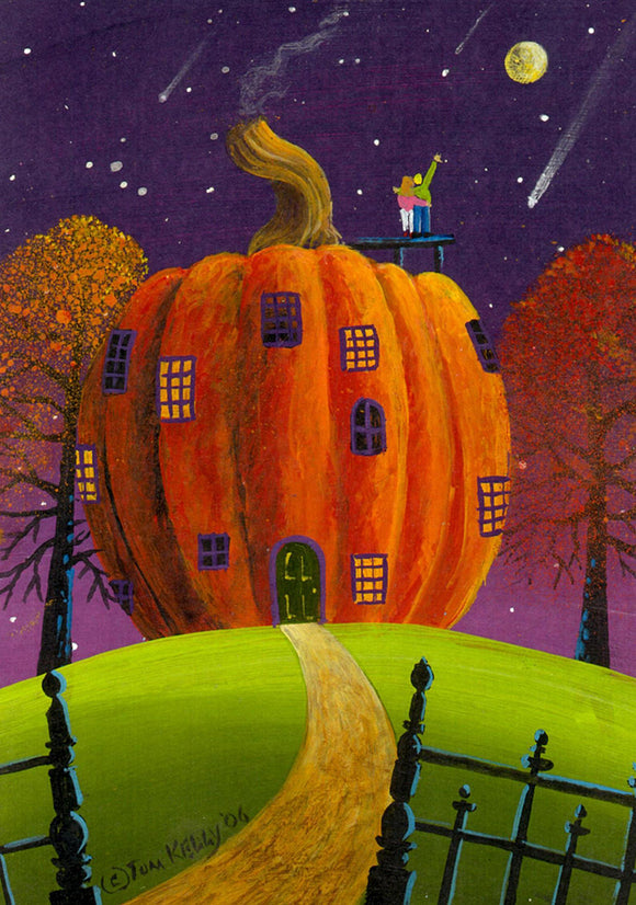 Pumpkin Palace Reproduction by Tom Kelly