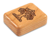 Tree of Life 2” Flat Narrow Secret Box by Heartwood Creations