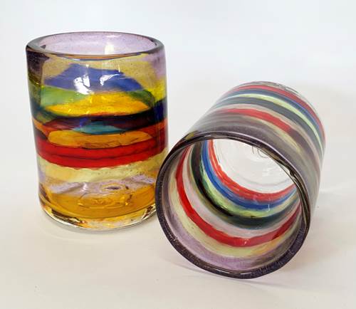 Tumbler - Transparent Stripe by Jim Loewer