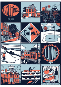 Galena Sticker by Kate Brennan Hall