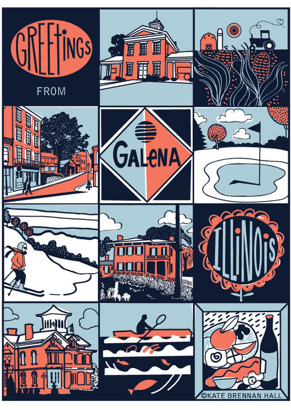 Galena Sticker by Kate Brennan Hall