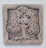 Tree 4" x 4" Tile by Whistling Frog