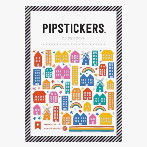 Vibrant Village Stickers by Pipsticks