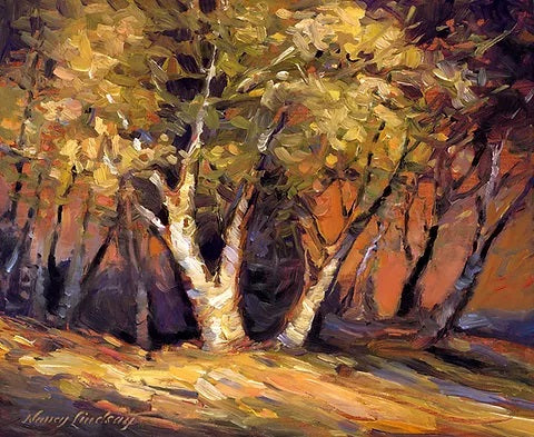 White Oak Sunlight Reproduction by Nancy Lindsay