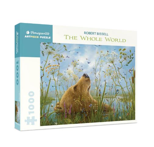 Robert Bissell: The Whole World 1000-piece Jigsaw Puzzle