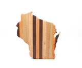Wisconsin Cutting Board by Dickinson Woodworking